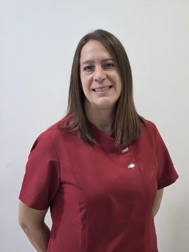 Eva Ortega, responsable del equipo auxiliar y administrativo